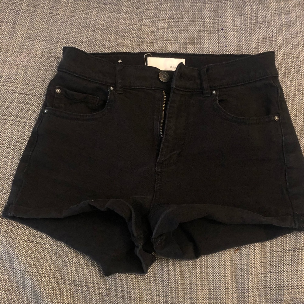 Retro High Waist Shorts